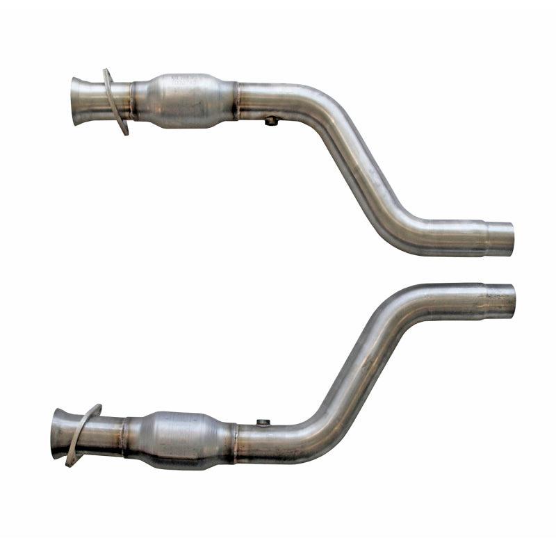 BBK 05-15 Dodge Challenger Charger Short Mid X Pipe w Catalytic Converters 2-3/4 For LT Headers - Corvette Realm