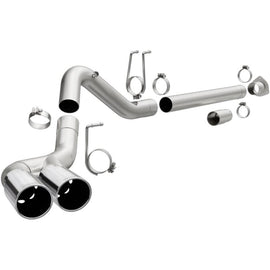 MagnaFlow 08-17 Ford F-250/F-350/F-450 4.6L/6.7 DPF-Back SS 4in Dual Single Passenger Side Rear Exit - Corvette Realm