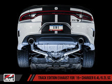 Load image into Gallery viewer, AWE Tuning 2015+ Dodge Charger 6.4L/6.2L Supercharged Track Edition Exhaust - Diamond Black Tips - Corvette Realm