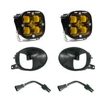 Load image into Gallery viewer, Baja Designs 19-22 Mercedes Benz Sprinter Squadron SAE Fog Pocket Light Kit - Amber - Corvette Realm