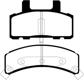 EBC 99-01 Cadillac Escalade 5.7 Greenstuff Front Brake Pads - Corvette Realm