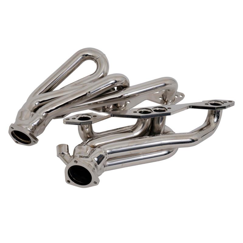 BBK 96-98 GM Truck SUV 5.0 5.7 Shorty Tuned Length Exhaust Headers - 1-5/8 Titanium Ceramic - Corvette Realm