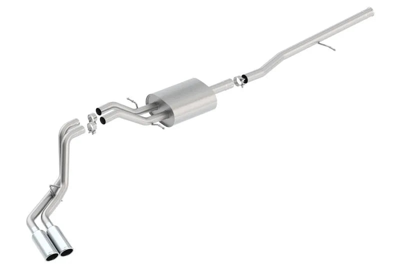 Borla 14-19 Silverado / Sierra 1500 Ext. Cab Stnd Bed/CC Short Bed 143.5in WB Side Exit S-Type Cat-Back Exhaust