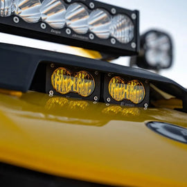 Baja Designs 2024+ Can-Am Maverick R S2 Pro Hood Light Kit - Corvette Realm