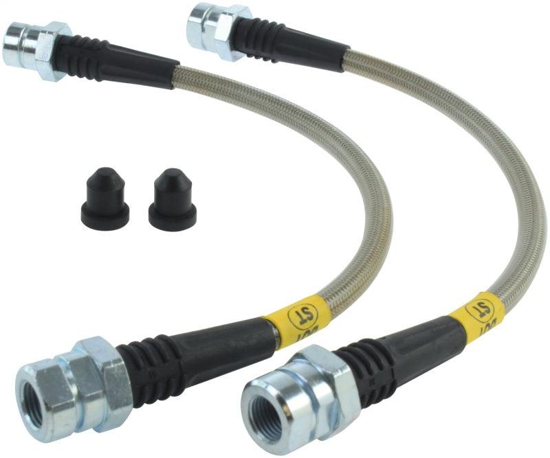 StopTech 06-12 Audi A3/08-13 TT Quattro / 05-12 VW Jetta Rear Stainless Steel Brake Line Kit - Corvette Realm