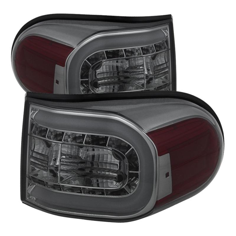 Spyder Toyota FJ Cruiser 07-13 Light Bar LED Tail Lights Smoke ALT-YD-TFJ07-LBLED-SM - Corvette Realm