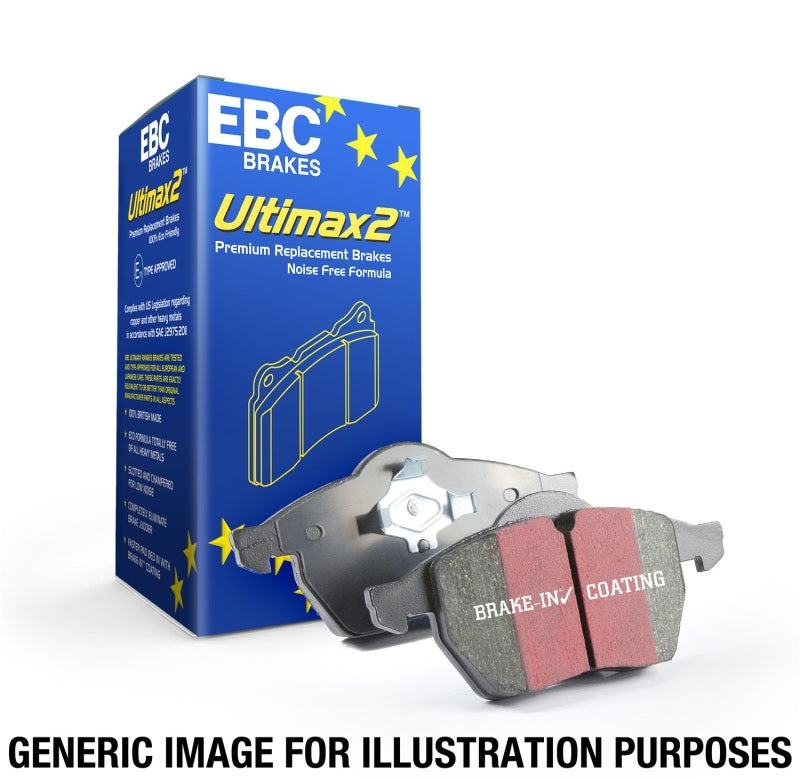 EBC 09-11 Audi A4 2.0 Turbo Ultimax2 Rear Brake Pads