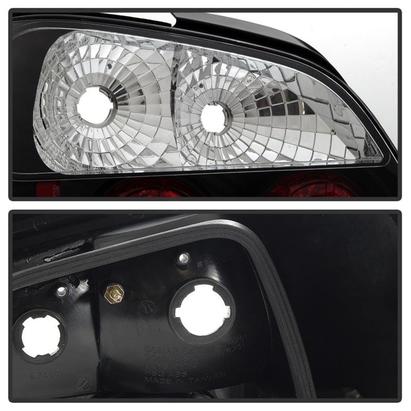 Spyder Subaru Impreza WRX/Sti 02-03 4Dr (Not Fit Wagon)Euro Style Tail Lights Black ALT-YD-SI01-BK - Corvette Realm