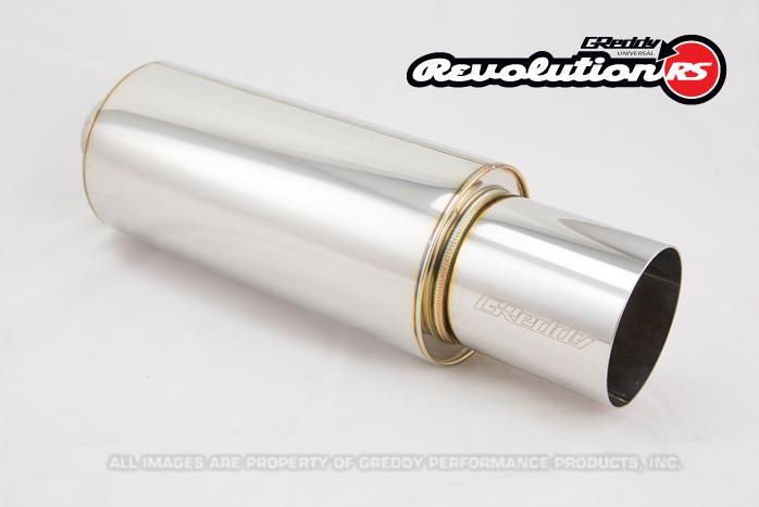 GReddy 2.5in Universal Revolution Muffler - Corvette Realm