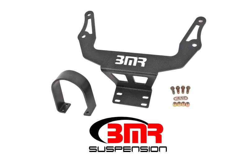 BMR 08-17 Challenger Front Driveshaft Safety Loop - Black Hammertone - Corvette Realm