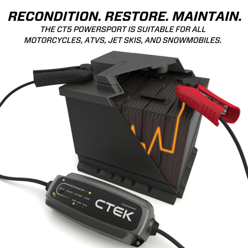 CTEK Battery Charger - CT5 Powersport - 2.3A - Corvette Realm