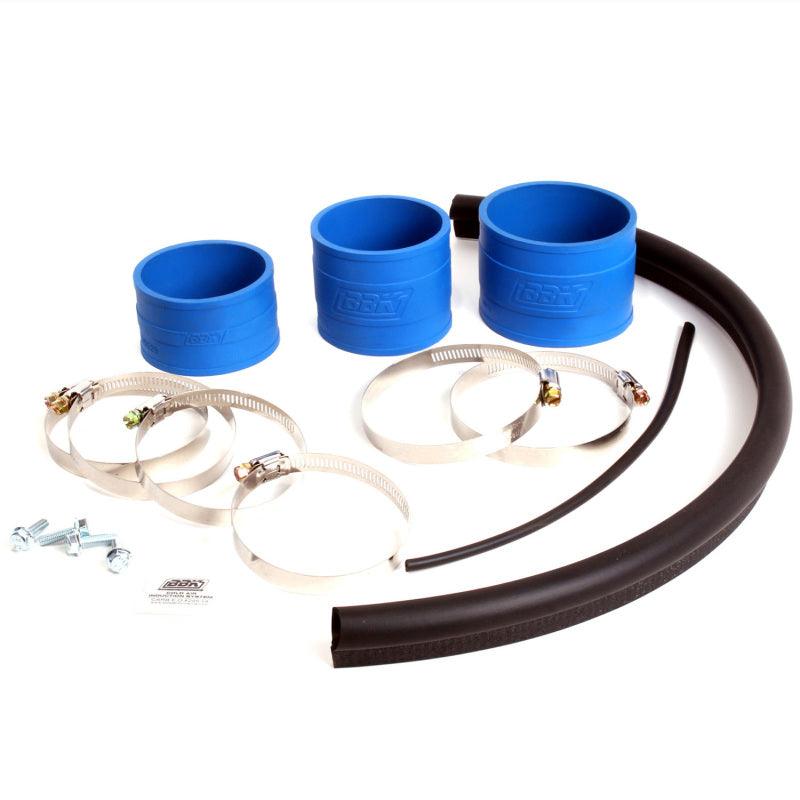 BBK 86-93 Mustang 5.0 Cold Air Intake Kit - Fenderwell Style - Chrome Finish - Corvette Realm