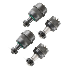 Load image into Gallery viewer, Synergy Jeep TJ/LJ/XJ/YJ/ZJ HD Knurled Front Ball Joint Set Dana 30/44 (w/2 Uppers + 2 Lowers)