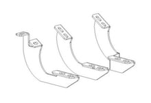 Load image into Gallery viewer, Go Rhino 2024 Toyota Tacoma DC 4dr Mounting Brackets (V-Series V3/RB10 Slim/RB20 Slim) - Tex. Blk - Corvette Realm