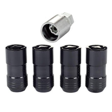 Load image into Gallery viewer, McGard Wheel Lock Nut Set - 4pk. (Cone Seat) M14X1.5 / 21mm &amp; 22mm Dual Hex / 1.965in. L - Black - Corvette Realm