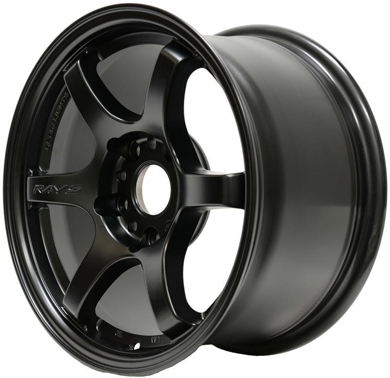 Gram Lights 57DR 15x8.0 +35 5-114.3 Semi Gloss Black Wheel - Corvette Realm