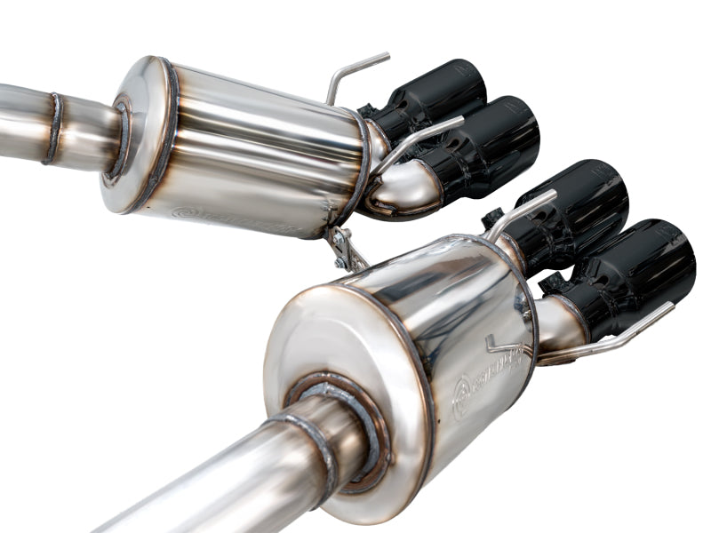 AWE Tuning 05-07 C6 Chevrolet Corvette 6.0L Touring Edition Axleback Exhaust w/ Diamond Black Tips
