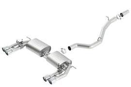 Borla 15-20 Audi S3 S-Type Dual Round Rolled Catback Exhaust