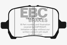 Load image into Gallery viewer, EBC 04-06 Chevrolet Cobalt 2.0 Supercharged Ultimax2 Front Brake Pads