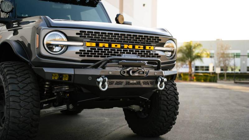 DV8 Offroad 21-23 Ford Bronco Spec Series Front Bumper - Corvette Realm