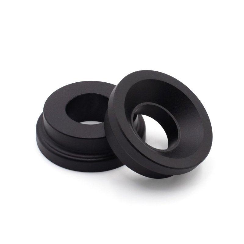 BLOX 2-Piece Billet Aluminum Solid Shifter Bushing B-Series Transmissions - Black - Corvette Realm