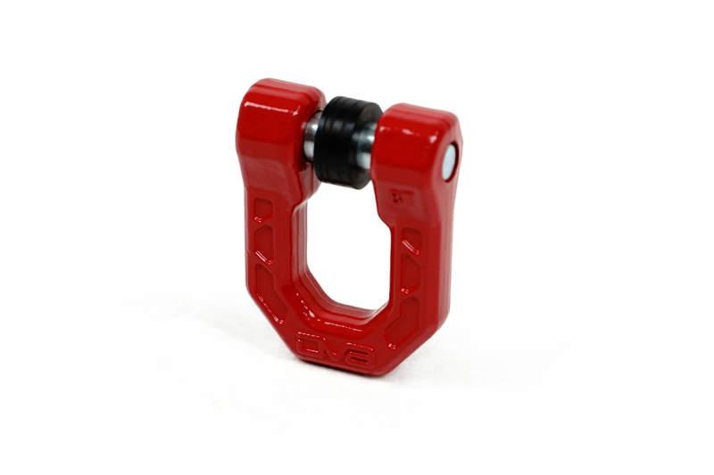 DV8 Offroad Elite Series D-Ring Shackles - Pair (Red) - Corvette Realm