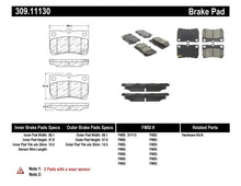 Load image into Gallery viewer, StopTech Performance 06 Lexus GS300/430 / 07-08 GS350 / 06-08 IS250/350 Rear Brake Pads - Corvette Realm
