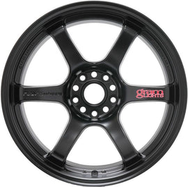 Gram Lights 57DR 18x9.5 +22 5-114.3 Semi Gloss Black Wheel - Corvette Realm