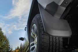 Husky Liners 19-22 RAM 2500/3500 w/o OEM Fender Flares Custom Front & Rear Mud Guard Set - Black - Corvette Realm