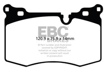 Load image into Gallery viewer, EBC 09-14 Mini Hardtop 1.6 Turbo J.C Works Redstuff Front Brake Pads - Corvette Realm
