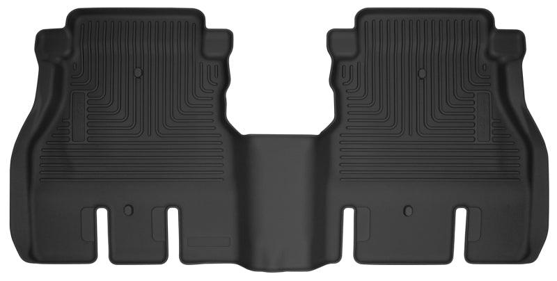 Husky Liners 19-24 JLU Jeep Wrangler 4 Door X-Act Contour Black Floor Liners (2nd Seat) - Corvette Realm