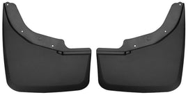 Husky Liners 15 Chevrolet Silverado 3500 HD Black Dually Rear Mud Guards - Corvette Realm
