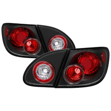 Load image into Gallery viewer, Spyder Toyota Corolla 03-08 Euro Style Tail Lights Black ALT-YD-TC03-BK - Corvette Realm