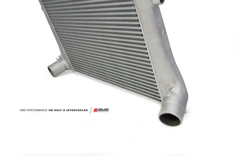 AMS Performance 2015+ VW Golf R MK7 Front Mount Intercooler Upgrade w/Cast End Tanks - Corvette Realm