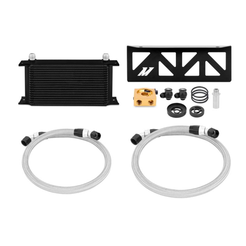 Mishimoto 13+ Subaru BRZ/Scion FR-S Thermostatic Oil Cooler Kit - Black - Corvette Realm