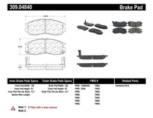 Load image into Gallery viewer, StopTech Performance 4/89-99 Mitsubishi Eclipse GST Front Brake Pads - Corvette Realm