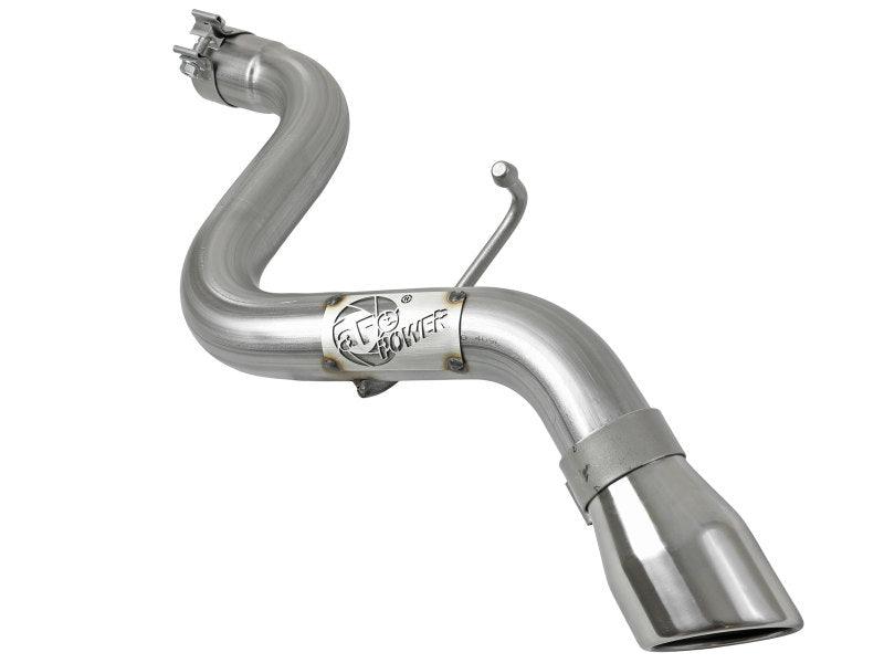 aFe MACH Force-Xp Axle-Back Exhaust System w/Polished Tip 18-20 Jeep Wrangler L4-2.0T / V6-3.6L - Corvette Realm