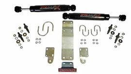 Skyjacker 2007-2017 Jeep Wrangler (JK) (Use w/ OEM Tie Rods) Dual Steering Damper Kit w/ Black Max - Corvette Realm