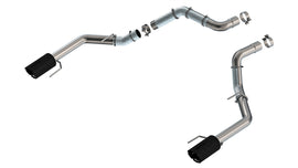 Borla 21-25 F-150 Ford Raptor 3in Tail Pipe Kit 5in Tip - Brawler Ceramic Black
