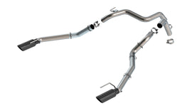 Borla 24-25 Ford Ranger Raptor 2.75in Tailpipe Kit 4in Tip - Brawler Ceramic Black