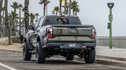 Borla 24-25 Ford Ranger Raptor 2.75in Tailpipe Kit 4in Tip - Brawler Ceramic Black