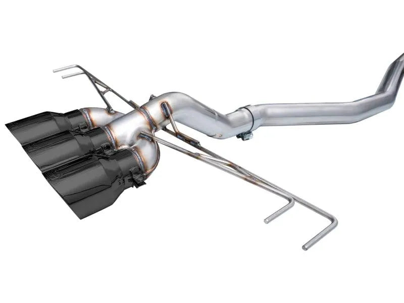 AWE Tuning 2023 Honda Civic Type R FL5 Track Edition Exhaust w/ Triple Diamond Black Tips - Corvette Realm