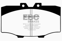 Load image into Gallery viewer, EBC 84-88 Toyota 4 Runner 2.4 Yellowstuff Front Brake Pads - Corvette Realm