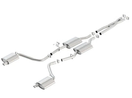Borla 15-23 Dodge Charger 3.6L V6 S-Type Cat Back Exhaust (Uses Factory Valence)