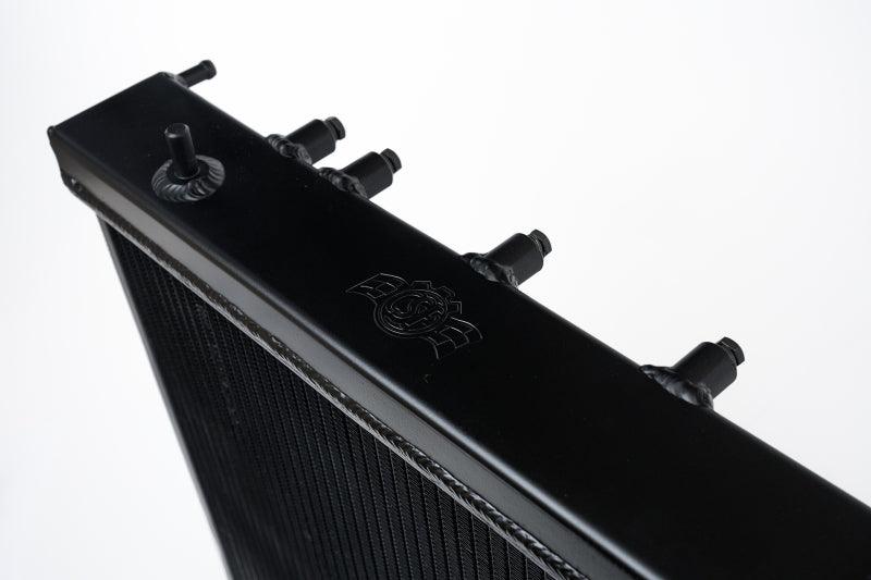 CSF 02-07 Subaru WRX/STI Radiator - Black Finish - Corvette Realm