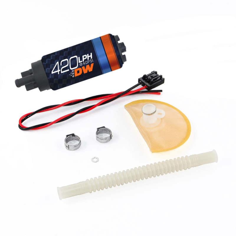 Deatschwerks DW420 Series 420lph In-Tank Fuel Pump w/ Install Kit For Nissan 370Z 2009-2015 - Corvette Realm