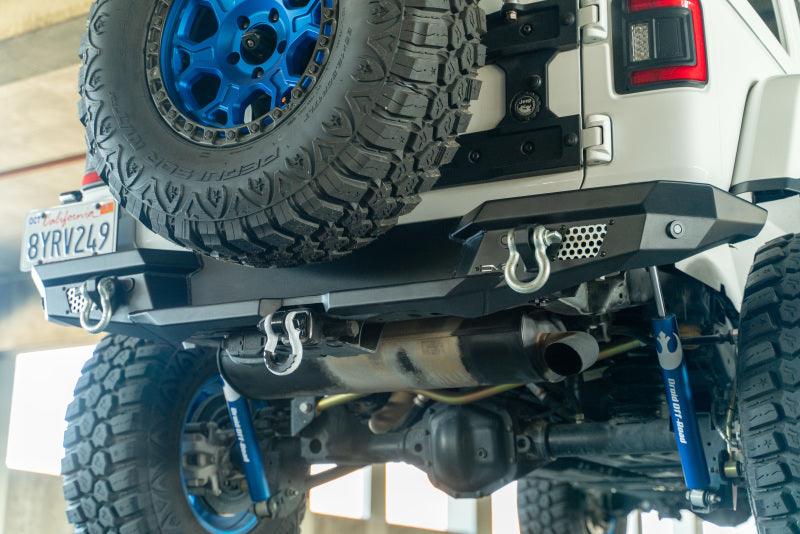 DV8 Offroad 2018 Jeep Wrangler JL MTO Series Rear Bumper w/ Optional Tire Carrier - Corvette Realm