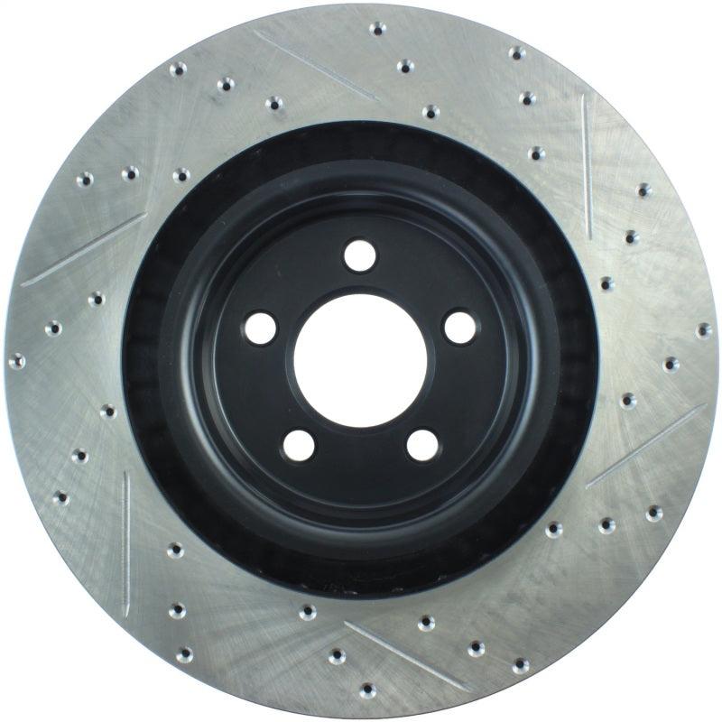 StopTech SportStop 06-09 Chrysler SRT-8 Front Right Drilled & Slotted Rotor - Corvette Realm