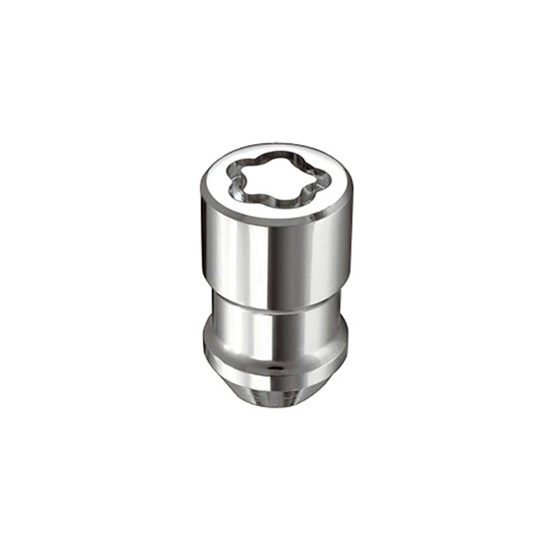 McGard Wheel Lock Nut Set - 5pk. (Cone Seat) 1/2-20 / 3/4 &13/16 Dual Hex / 1.46in. Length - Chrome - Corvette Realm