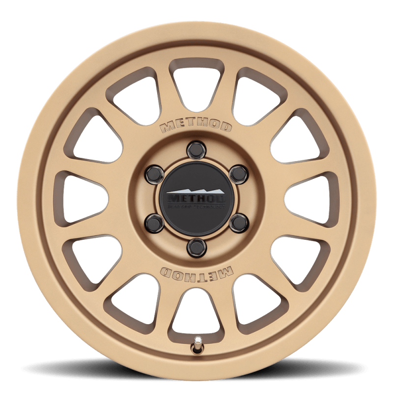 Method MR703 17x8.5 +35mm Offset 6x5.5 106.25mm CB Method Bronze Wheel - Corvette Realm